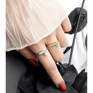 Sparkling Bypass Ring | 14k Over Sterling Silver‎ NEW thumbnail 7