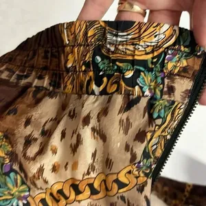 Vintage animal print 80s 90s jacket‎ full zipper lightweight pockets baddie thumbnail 9