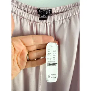 J.Crew | NWT Cosmo Pant in Luster Charmeuse Subtle Mauve | Sz XS thumbnail 5