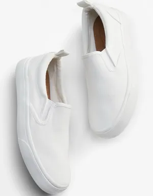 Maurices Supercush Kate Sneakers Solid White Slip-on Comfort Everyday thumbnail 1