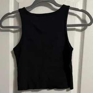 John Galt Black Cut Off Tank Top Red Devil Embroidered Y2K Indie Sleaze Grunge thumbnail 3