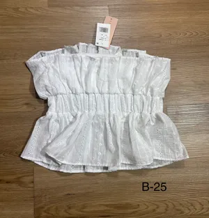 Evolutionary Size S White Eyelet Off Shoulder Peplum Top Cottagecore thumbnail 2