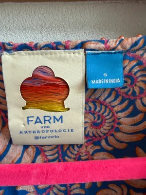 Farm Rio For Anthropologie Twist-Front Blouse thumbnail 5