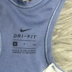 Nike Swoosh Futura Women's Blue Sports Bra Size Small thumbnail 4