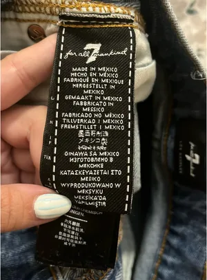 7 For All Mankind Straight Jeans thumbnail 5