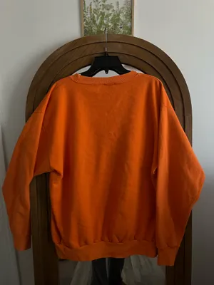 Vintage 90s Tennessee Crewneck Sweatshirt Orange thumbnail 4