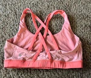 Lululemon Pink Sports Bra thumbnail 2
