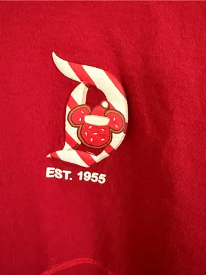 Disney Spirit Jersey Disneyland Limited Edition Christmas Time Snacks Treats XL thumbnail 5
