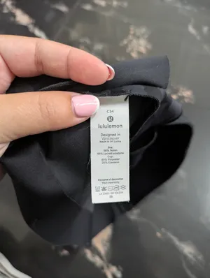 Lululemon Athletica Black Leopard Print Enlite Bra Size 34C thumbnail 5
