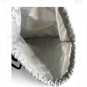 Hunter Boots Gray Drawstring Duster Bag. thumbnail 5