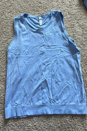 Athleta purple lavender activewear tank top thumbnail 1