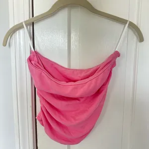 Pink Strapless Tube Top thumbnail 2