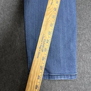 Democracy Jeans Women 8 Blue Denim Cotton Blend Stretch Ab Technology Skinny Leg thumbnail 4