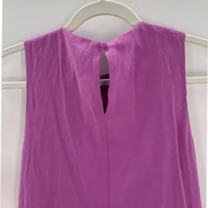 Abercrombie & Fitch Purple High Neck Drape Fall Wedding Guest Midi Maxi Dress PS thumbnail 3