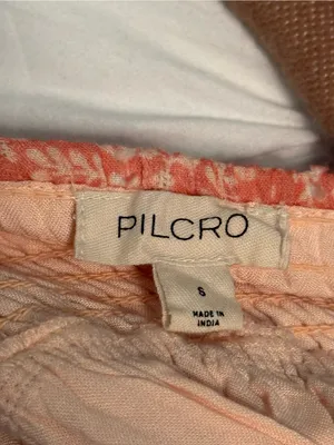 Anthropologie Pilcro Square Neck Babydoll Mini Dress in Pink Floral thumbnail 5