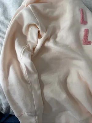 Peach 'Lake Life' Pullover Sweatshirt Pink Size L thumbnail 8