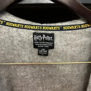 Harry Potter Gray Hogwarts Hoodie NEW thumbnail 2