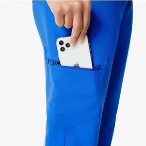 Figs Zamora‎ Royal Blue Jogger Scrub Pants XXS thumbnail 3