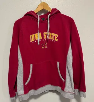 Gear for Sports Iowa State Red & Gray Hooded Sweatshirt Size XL thumbnail 1