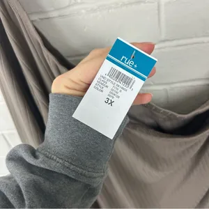 Rue 21 Plus Size Mocha Ribbed Knit Top & Pants Lounge Set Size 3X thumbnail 5
