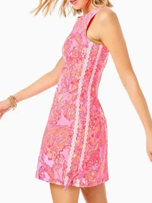 Lilly Pulitzer Mila Stretch Shift Dress Preppy Garden Party Resort Cruise 14 thumbnail 2