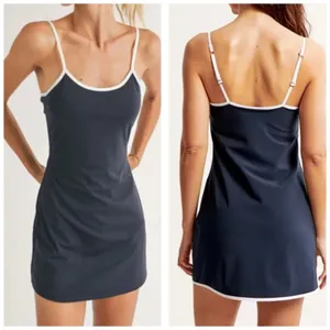 Abercrombie & Fitch Traveler Mini Dress Size XL Navy Tennis Workout thumbnail 2