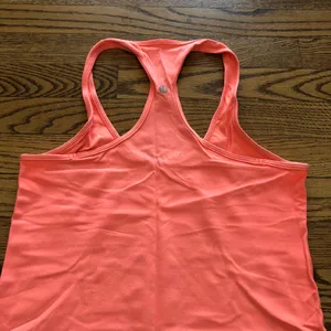 Lululemon Racerback Tank Scoop Neck Peach Pink thumbnail 4