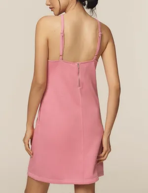 Daily Practice NWT Anthropologie Sweatshirt Dress Sz M Fleece Lined Pockets Straps thumbnail 3