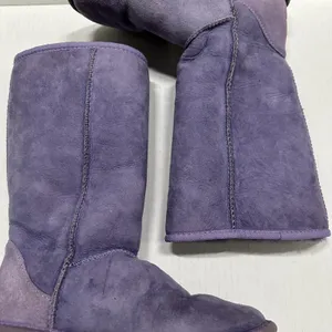 UGG Australia Classic Tall 5815 Boots Womens 5 Purple Sheepskin Lined‎ Winter thumbnail 3
