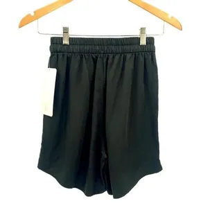 Lululemon Womens Drawstring High Rise Move Lightly Shorts Forest Green Size 2 NW thumbnail 3