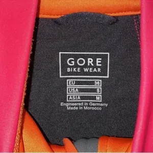 Gore Pink & Orange Women's Bike Wear(Size Small) thumbnail 4