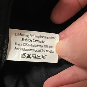 Starbucks Black Employee Hat OS thumbnail 4