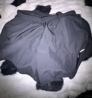 Nike Black Women's Athletic Running Shorts thumbnail 1
