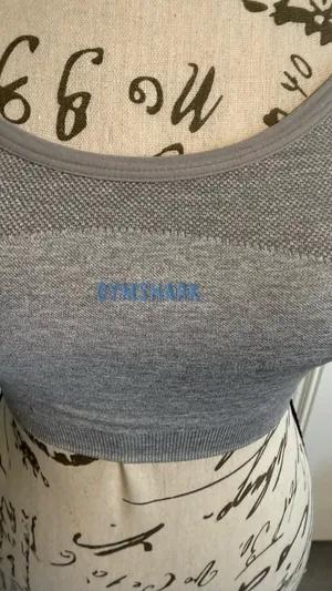 Gymshark Vital Seamless Sports Bra - Gray/Blue - Size Small - NWOT thumbnail 6