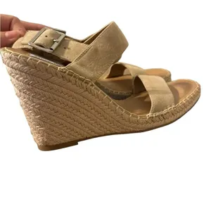 Steve Madden Womens Uri Ankle Strap Espadrilles Wedge Heels‎ size is 9.5 thumbnail 2