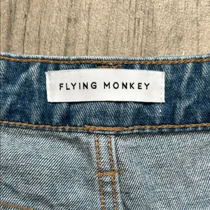 Vervet Flying Monkey Denim Jeans in Blue thumbnail 2