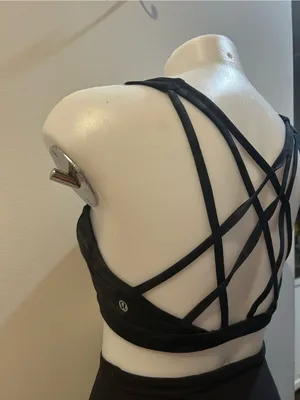 lululemon athletica Black Camo Sports Bralette thumbnail 3