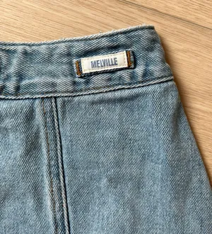 Brandy Melville Denim Button Mini Skirt thumbnail 5