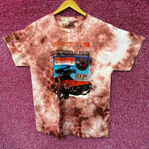 Ford Mustang Classic American Muscle Car Promo Tie Dye L thumbnail 1