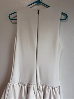Alice and Olivia Ella Combo Faux Leather Sleeveless Dress size 4 NWT thumbnail 9