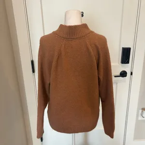 Vintage U.S. Polo Assn. Camel Brown Full Zip Sweater Jacket Women’s Large thumbnail 2