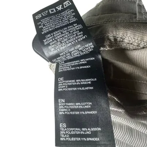 KÜHL Cabo UPF 50+ Sun Gray Linen Blend Hiking PNW Granola Gorpcore Size 8 Short thumbnail 8