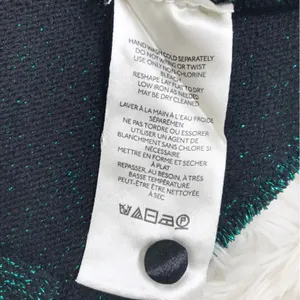 FREE PEOPLE Emmaline Metallic Green Cardigan Long‎ Sleeve Goth Dark Romantic XS thumbnail 12