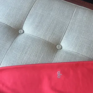 ALO Neon Orange Workout Leggings Size Small thumbnail 7