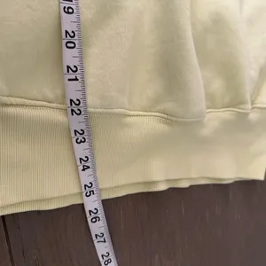 Free People Movement Sweatshirt Hoodie Sz L 1/4 Zip Green Athleisure thumbnail 8
