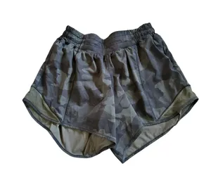 Lululemon Hotty Hot Low Rise Short 4" Camo thumbnail 1