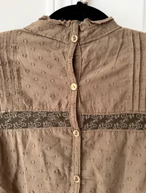 Anthropologie Pilcro Mock-Neck Swing Mini Dress, Size XS thumbnail 15