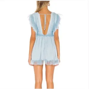 Tularosa Amelia Dress in Baby Blue Size XS thumbnail 2