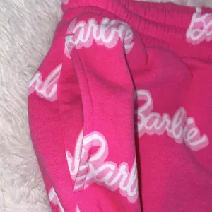 Barbie Sweat Shorts Color Pink With Barbie all over Size L NWT thumbnail 3