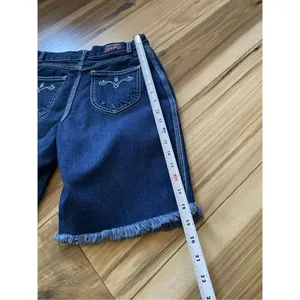Brittania Vintage 1970s High Waist Women’s Blue Shorts- Bermuda Made in USA thumbnail 4